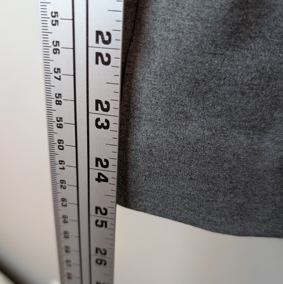 Halogen Nordstrom Grey Women's Flared Stretch Office Trouser Pants Size 10 - Picture 11 of 12